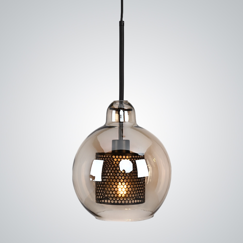 Подвесной светильник ImperiumLoft Catch Amber Pear 109582-26 Подвесной светильник ImperiumLoft Catch Amber Pear 109582-26