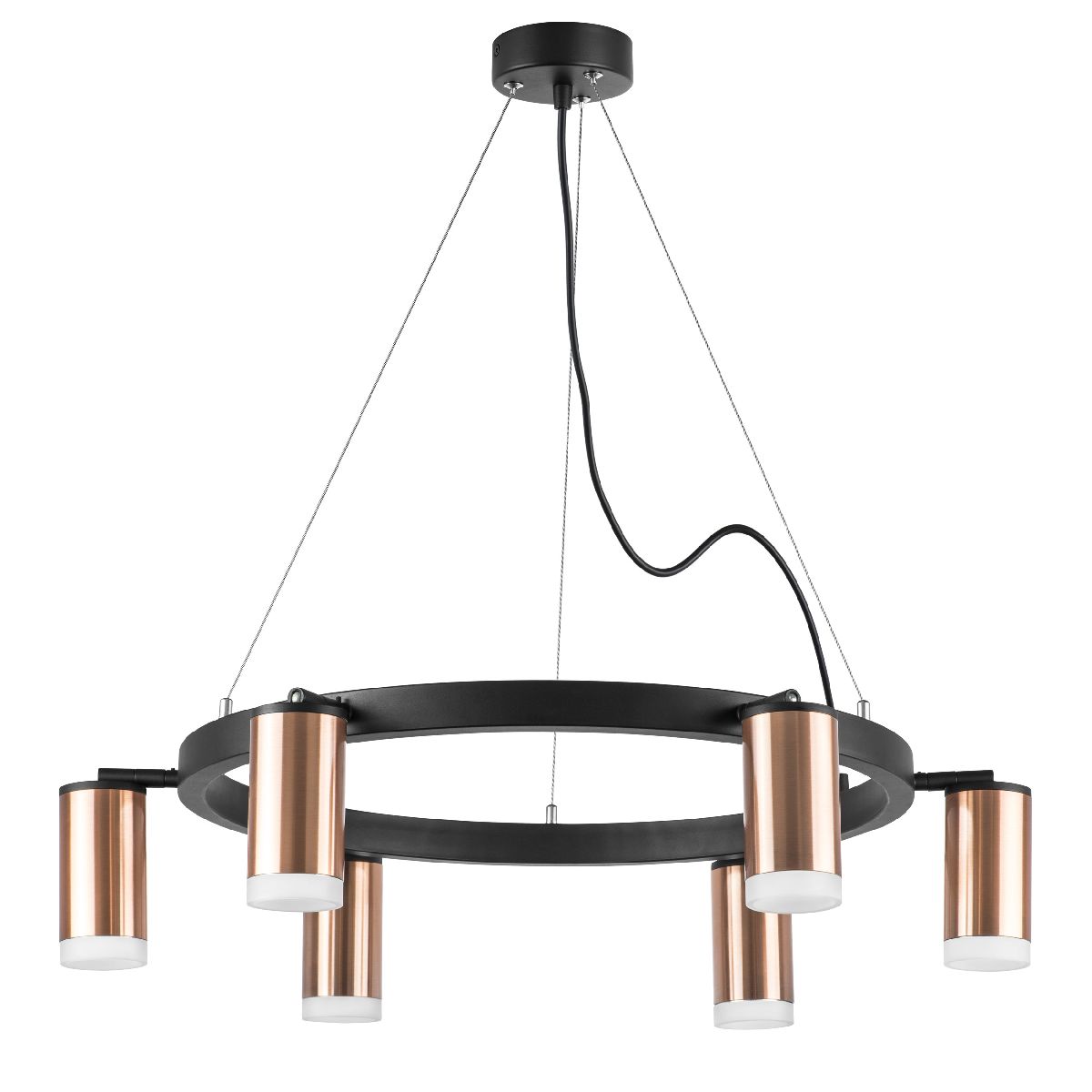 Подвесная люстра Lightstar Rullo (571016+214430-6+202430-6) LR0163060 Подвесная люстра Lightstar Rullo (571016+214430-6+202430-6) LR0163060