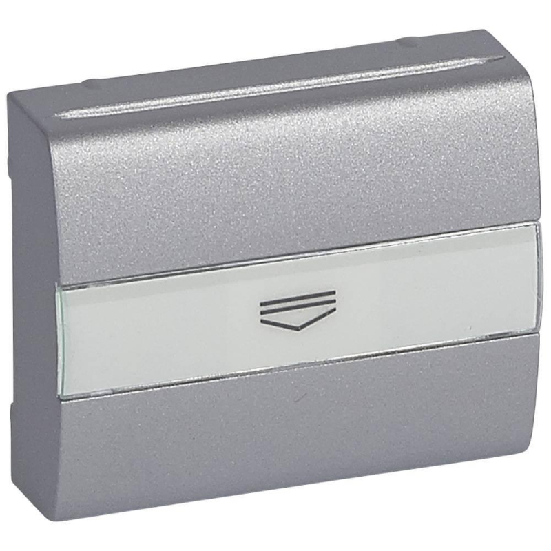 Лицевая панель Legrand Galea Life выключателя с ключом-картой алюминий 771354