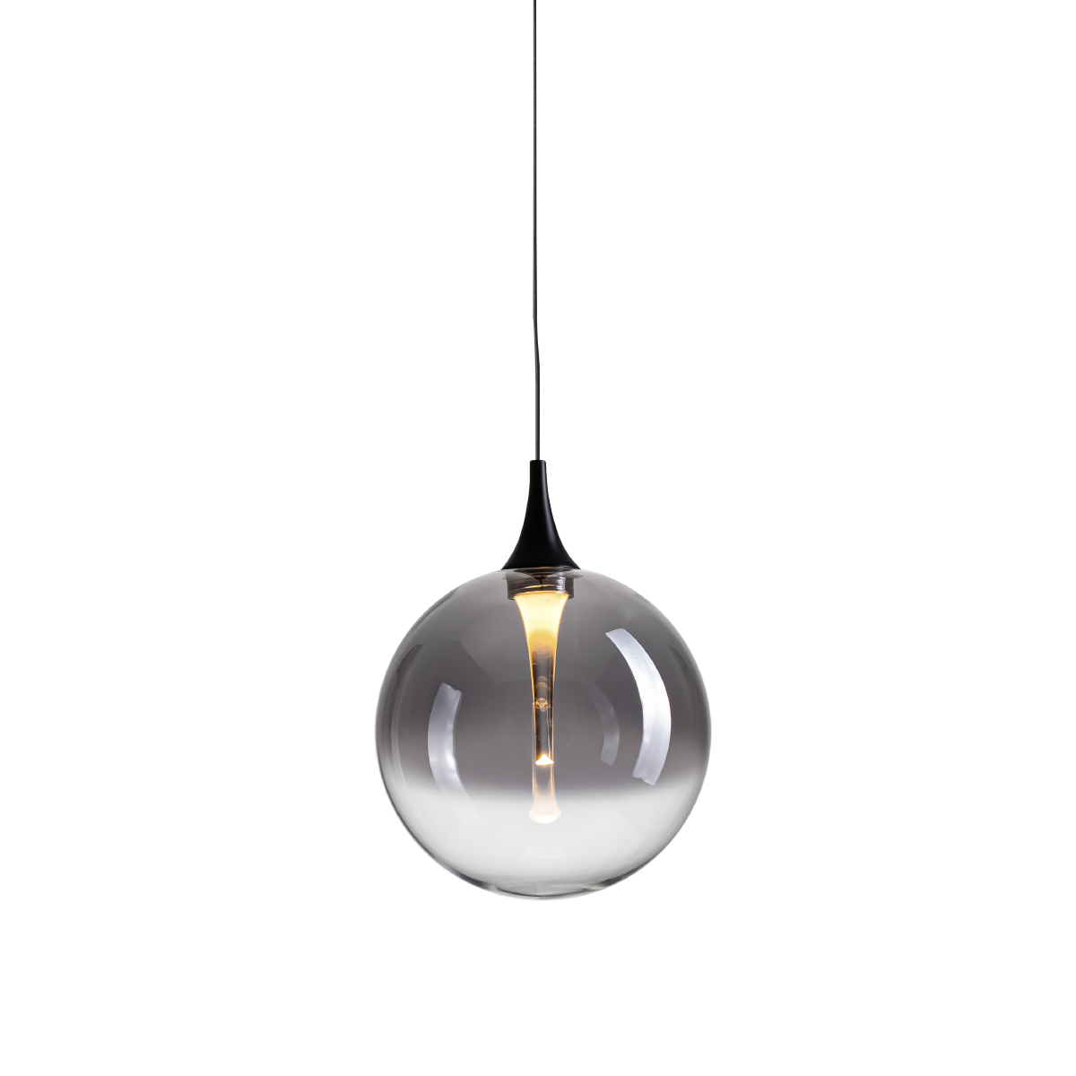 Подвесной светильник Delight Collection MD23001045H-1A black/smoky Подвесной светильник Delight Collection MD23001045H-1A black/smoky