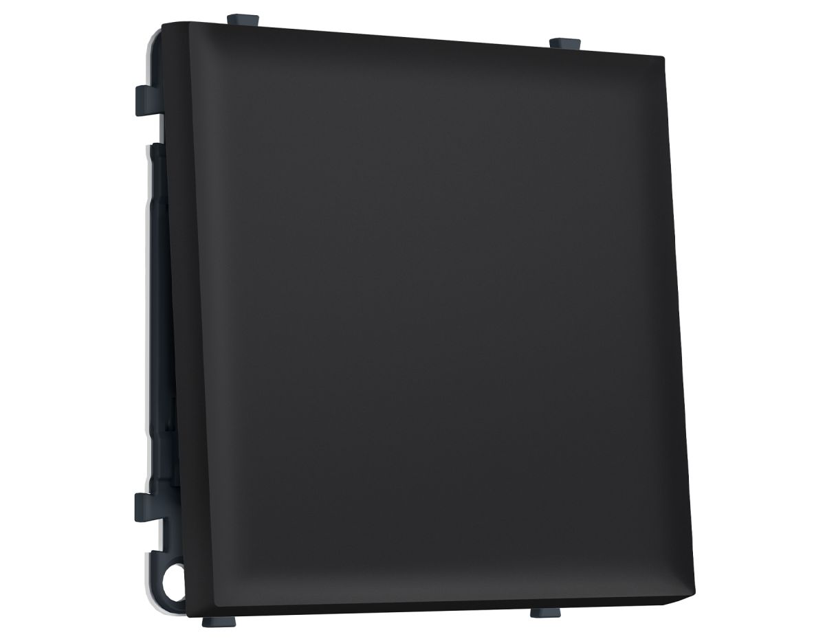 Комплект механизма 1-кл выключателя SIGMA Черный Мягкое касание 10A-250V QUANT PRO Ambrella Volt MS981010 (SP9810, PR101)