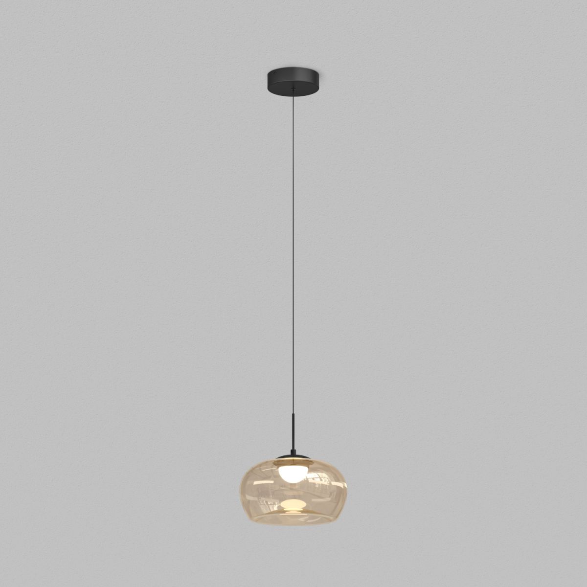 Подвесной светильник Denkirs Floa DK6742-BK+AM
