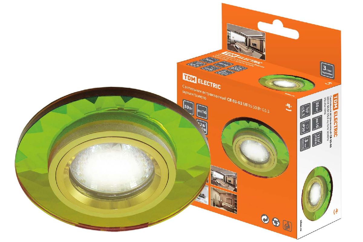 Встраиваемый светильник TDM Electric СВ 03-03 SQ0359-0048 Встраиваемый светильник TDM Electric СВ 03-03 SQ0359-0048