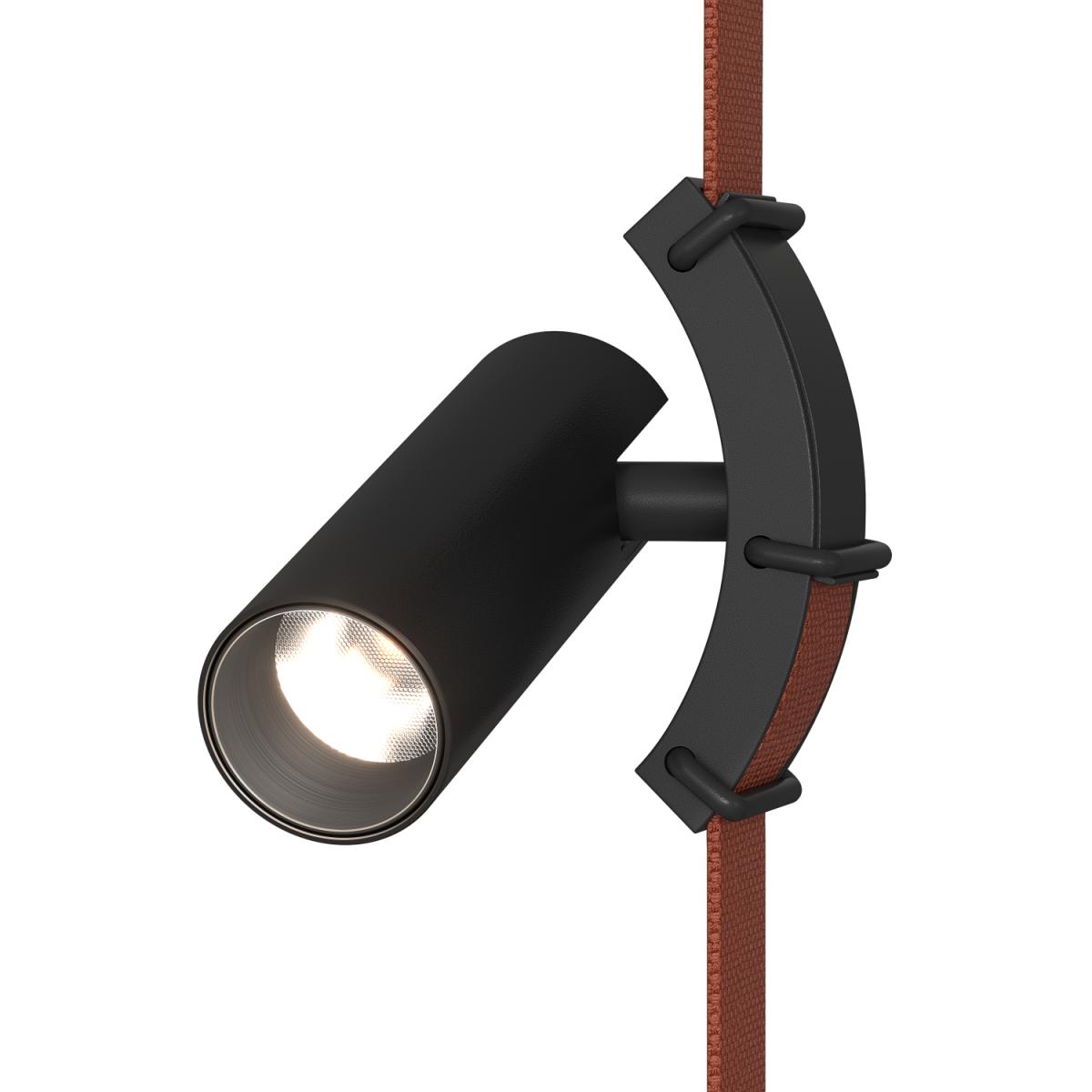 Трековый однофазный светильник Denkirs Belty spot DK5546-BK