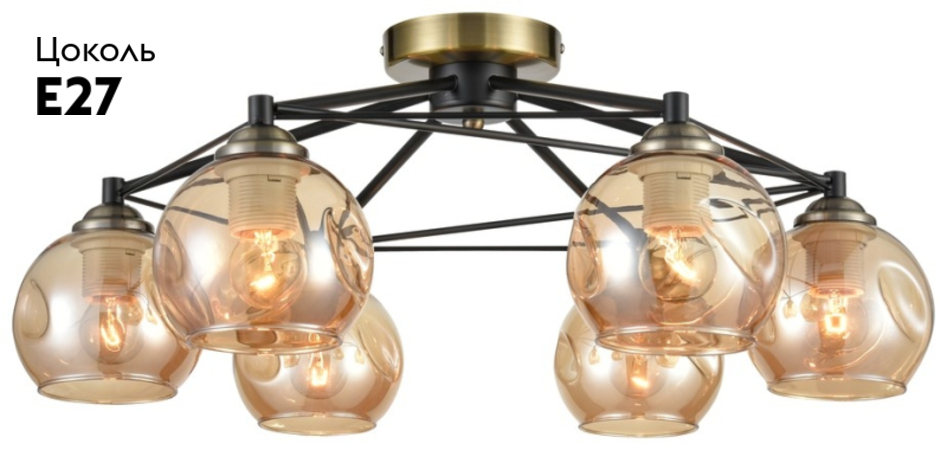 Потолочная люстра Velante 769-527-06