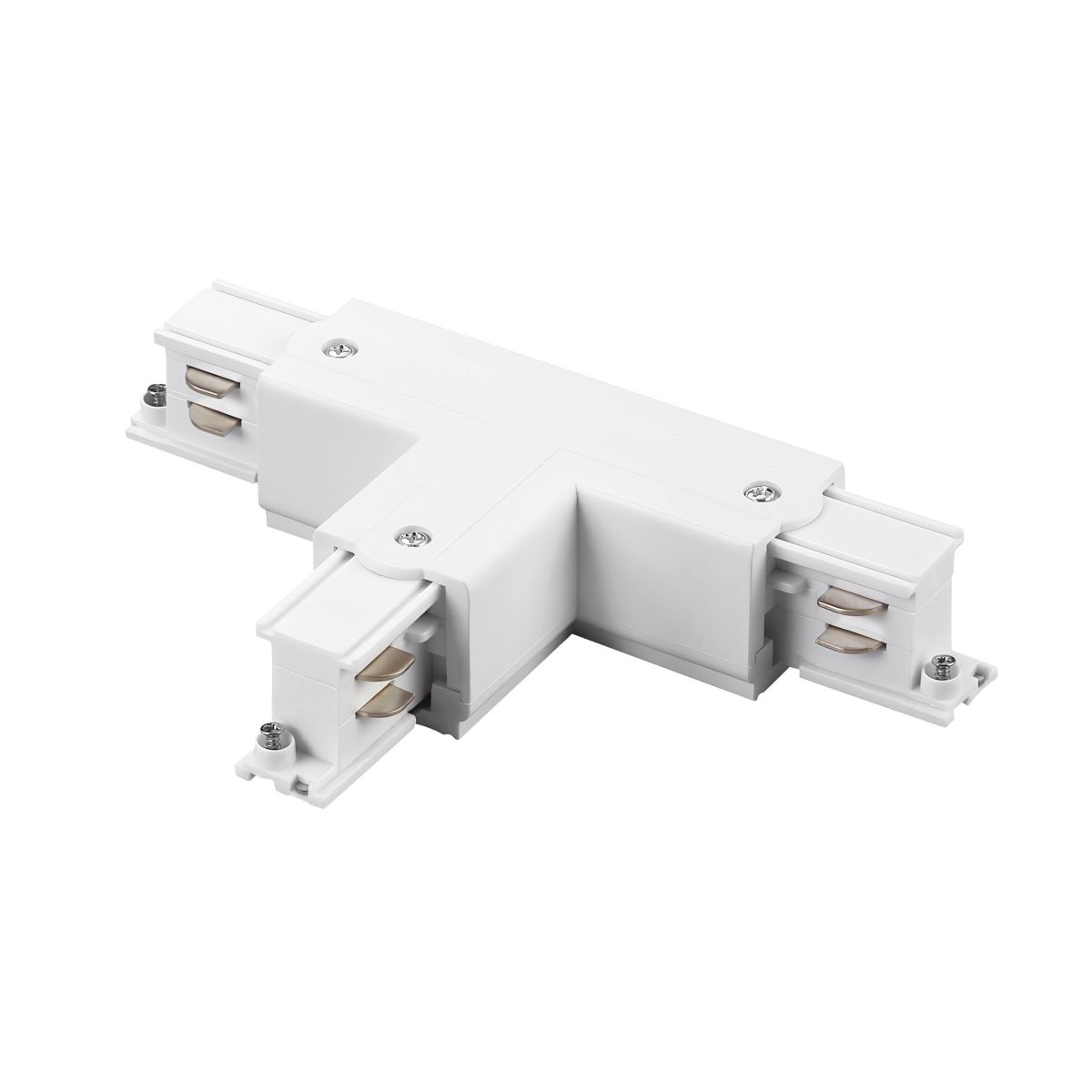 Соединение левое тройное перекидное с подводом питания к треку 5040xx-(F)/(R) Lightstar Quattro 504136-FRPSL