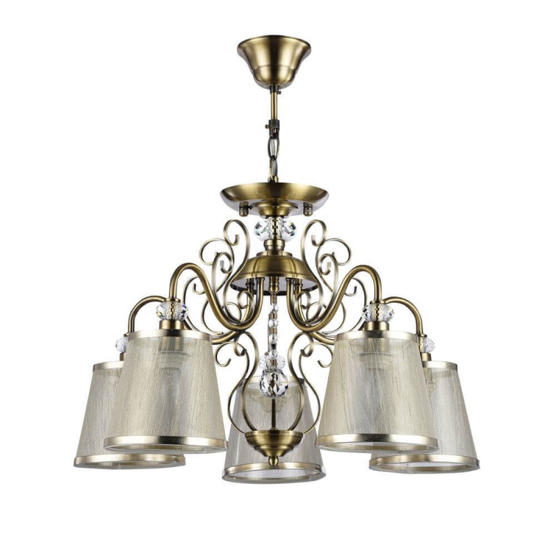 Подвесная люстра Freya Driana FR2405-PL-05-BZ Подвесная люстра Freya Driana FR2405-PL-05-BZ