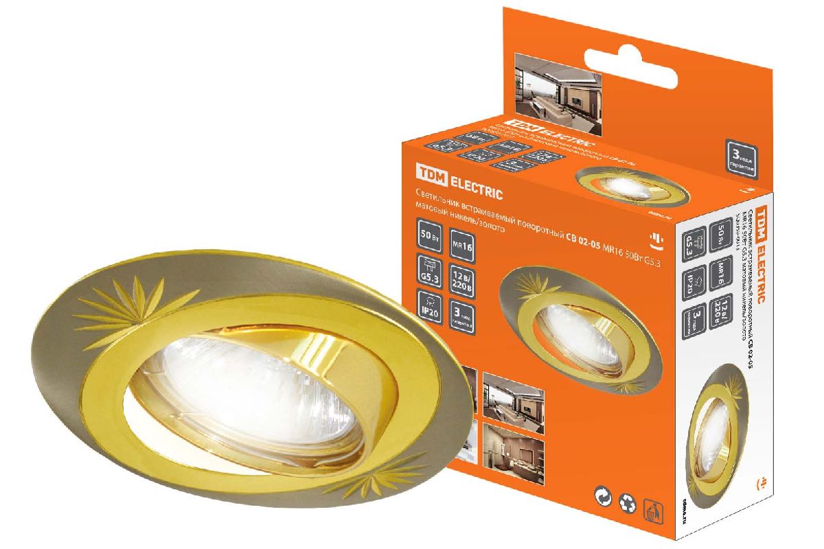 Встраиваемый светильник TDM Electric СВ 02-05 SQ0359-0013 Встраиваемый светильник TDM Electric СВ 02-05 SQ0359-0013