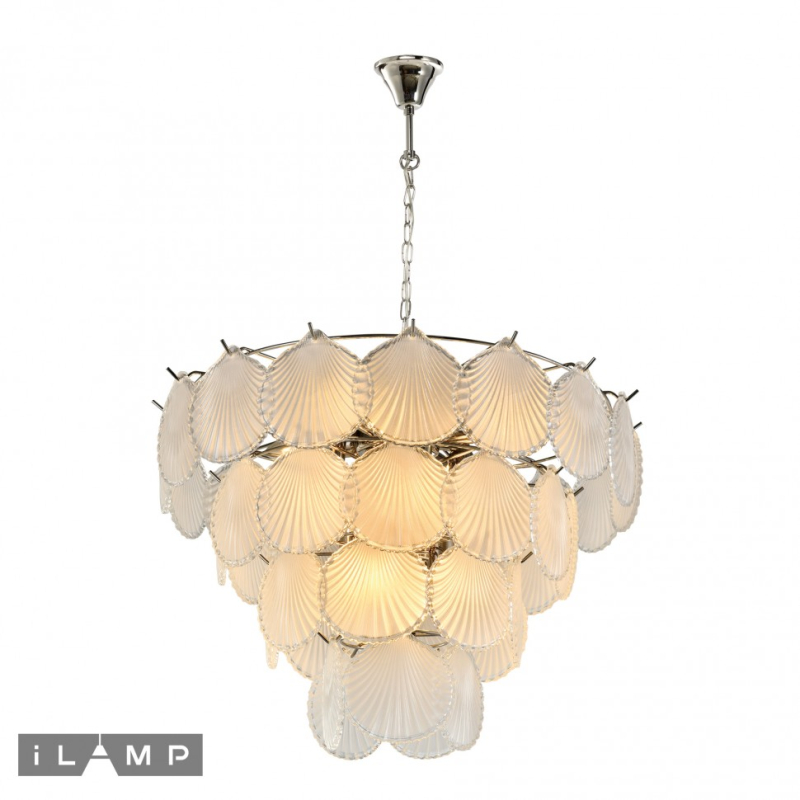 Подвесная люстра iLamp Soho P2546-12 Nickel Подвесная люстра iLamp Soho P2546-12 Nickel