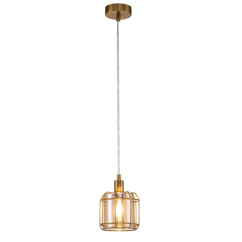 Подвесной светильник Escada Midland 10188/1S Brass Подвесной светильник Escada Midland 10188/1S Brass