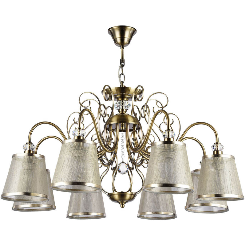 Подвесная люстра Freya Driana FR2405-PL-08-BZ Подвесная люстра Freya Driana FR2405-PL-08-BZ