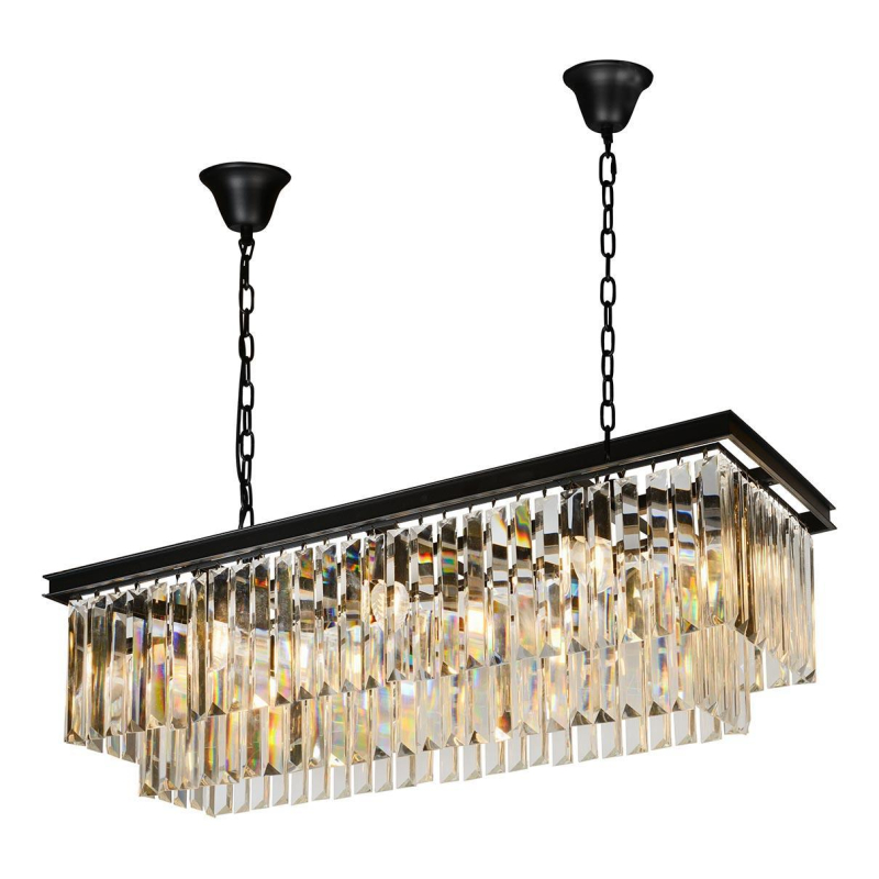Подвесная люстра iLamp Triumph 6118-1000 BK Подвесная люстра iLamp Triumph 6118-1000 BK