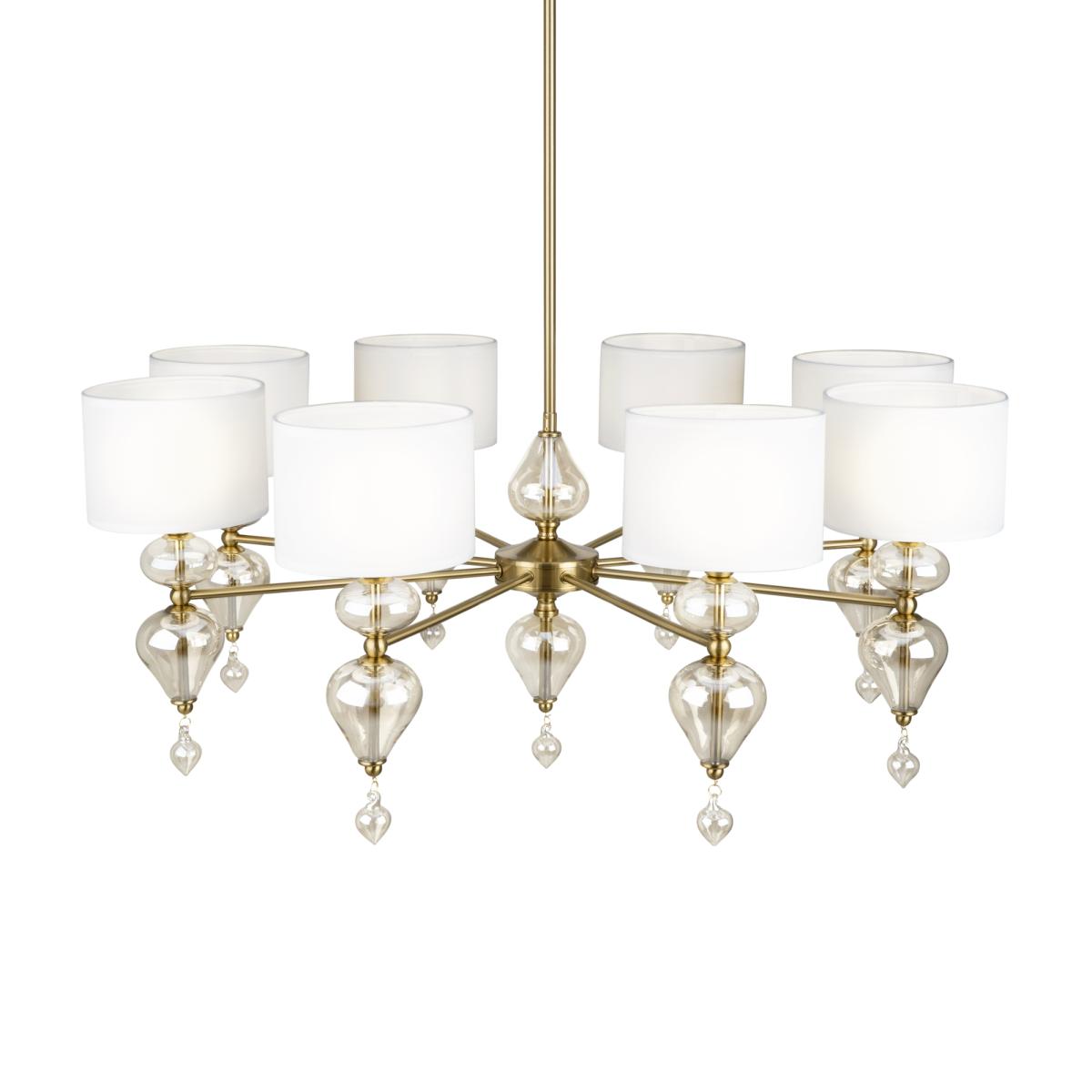 Люстра на штанге Freya Raise FR5369CL-08BS