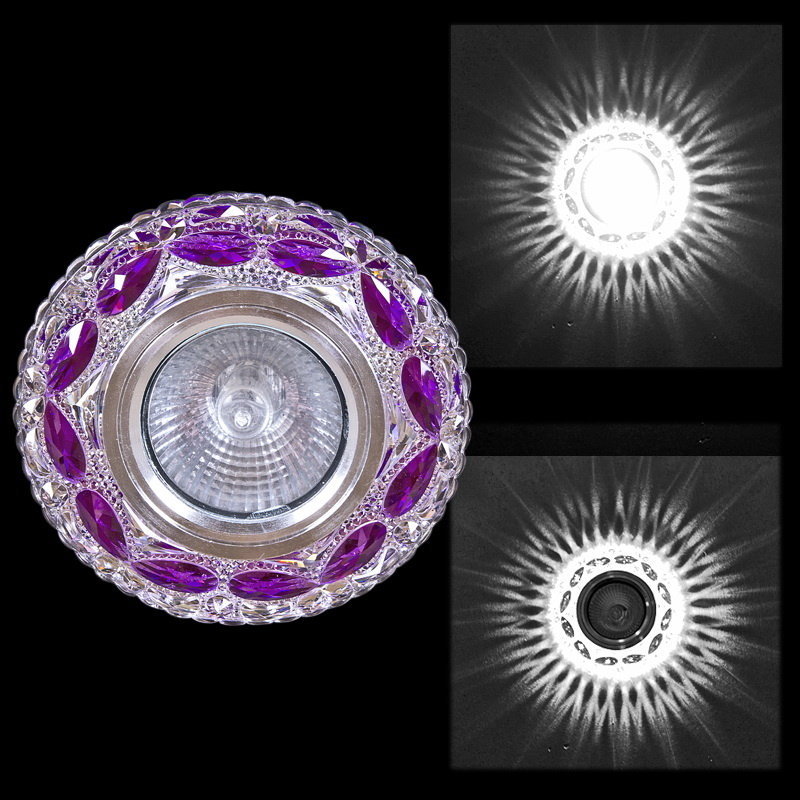 Встраиваемый светильник Reluce 00757-9.0-001CN MR16+LED3W CL+PP Встраиваемый светильник Reluce 00757-9.0-001CN MR16+LED3W CL+PP
