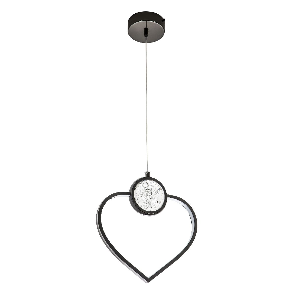 Подвесной светильник LED4U L8600-1 BK Подвесной светильник LED4U L8600-1 BK