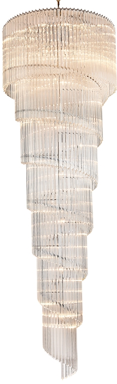 Подвесная люстра Newport 8943/C nickel М0068058 Подвесная люстра Newport 8943/C nickel М0068058