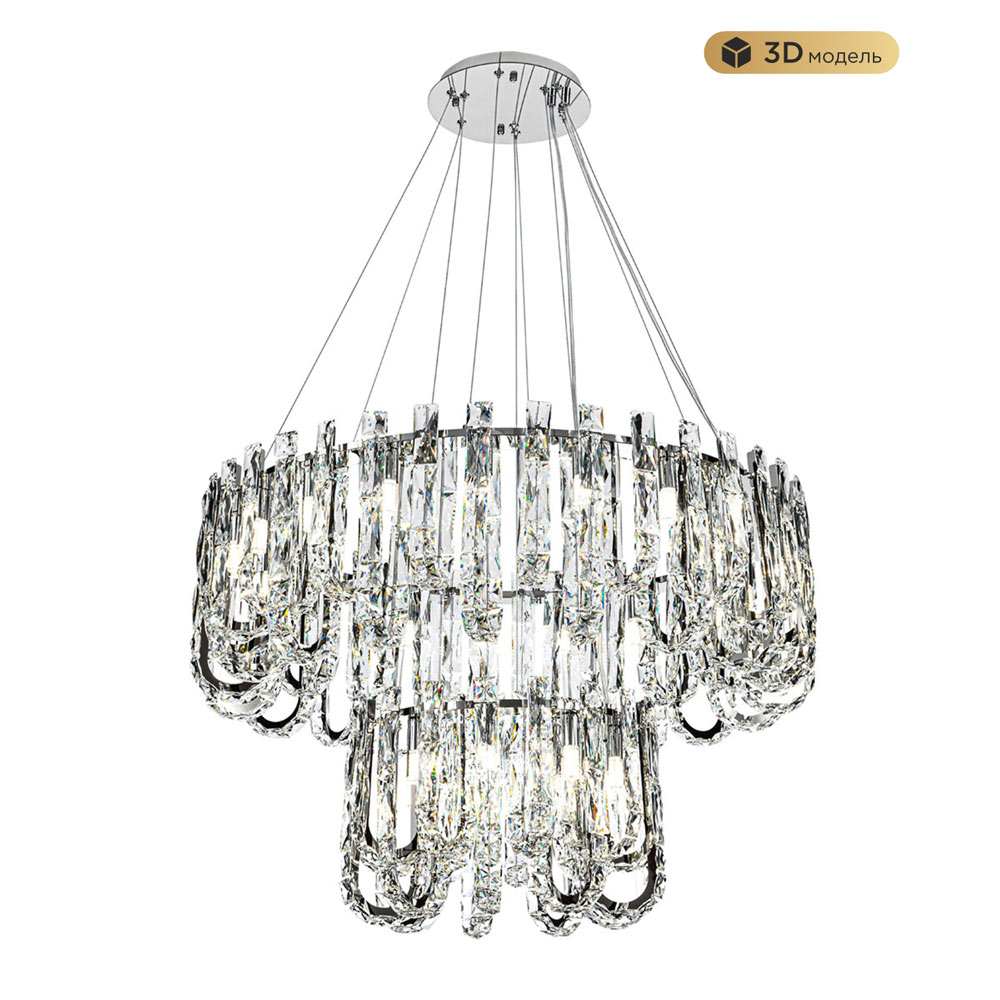 Подвесная люстра Modelux ML.6621.28 CR Подвесная люстра Modelux ML.6621.28 CR