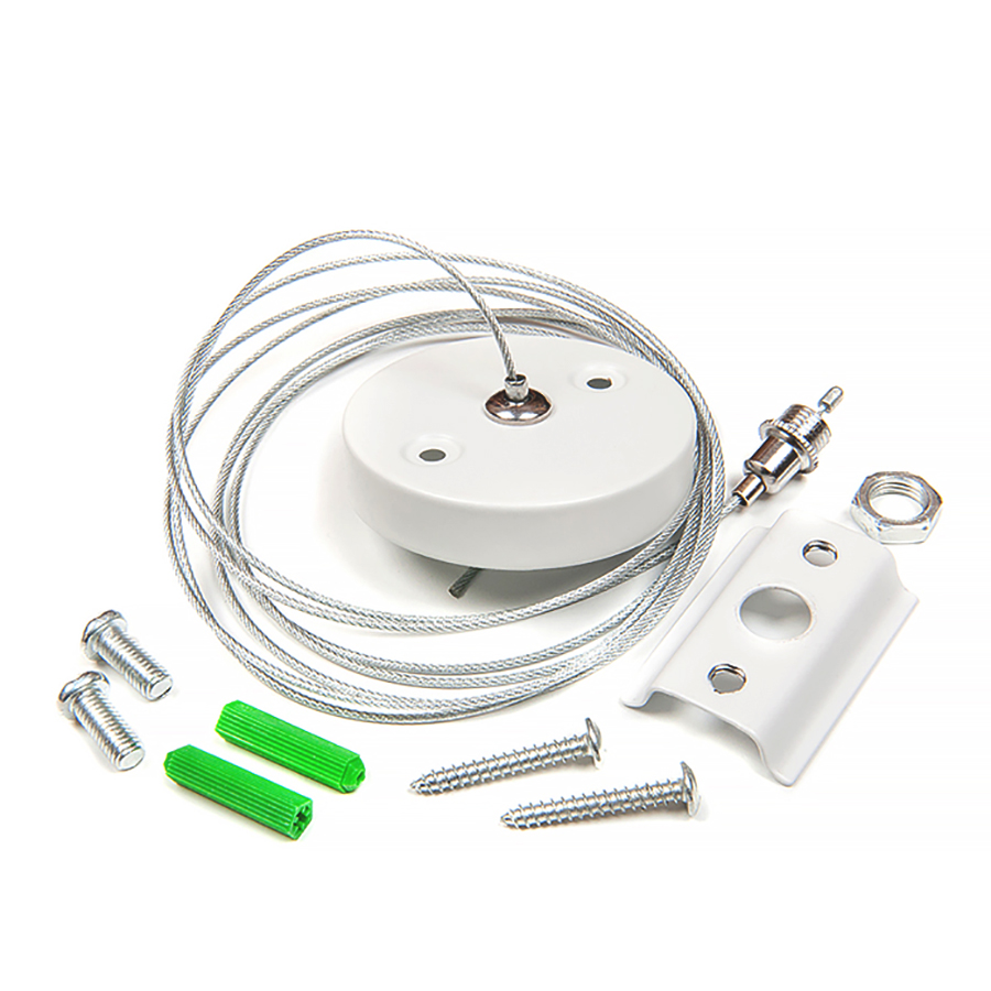 Подвес для шинопровода General G-1-H-IP20-W 580905 Подвес для шинопровода General G-1-H-IP20-W 580905