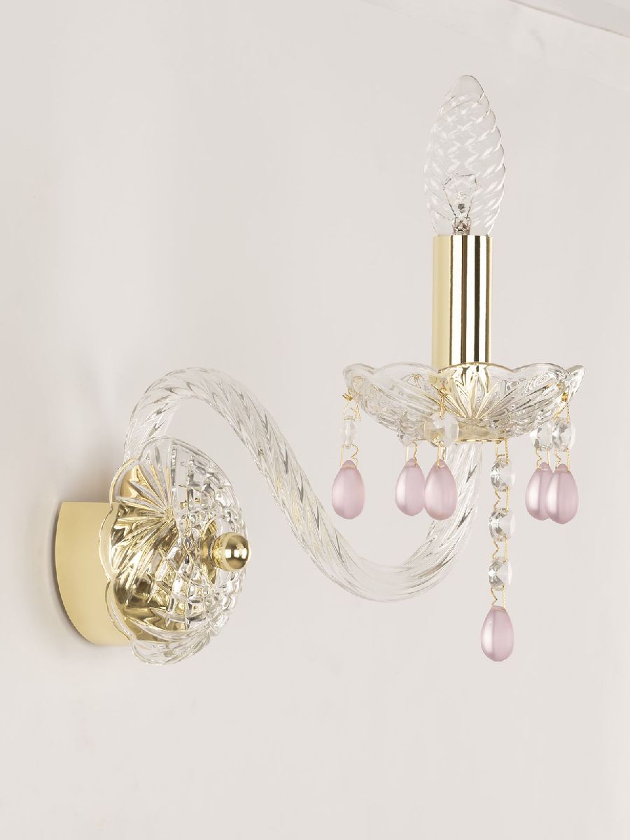 Бра Bohemia Ivele Crystal 112B/1/165 G V7010 Бра Bohemia Ivele Crystal 112B/1/165 G V7010
