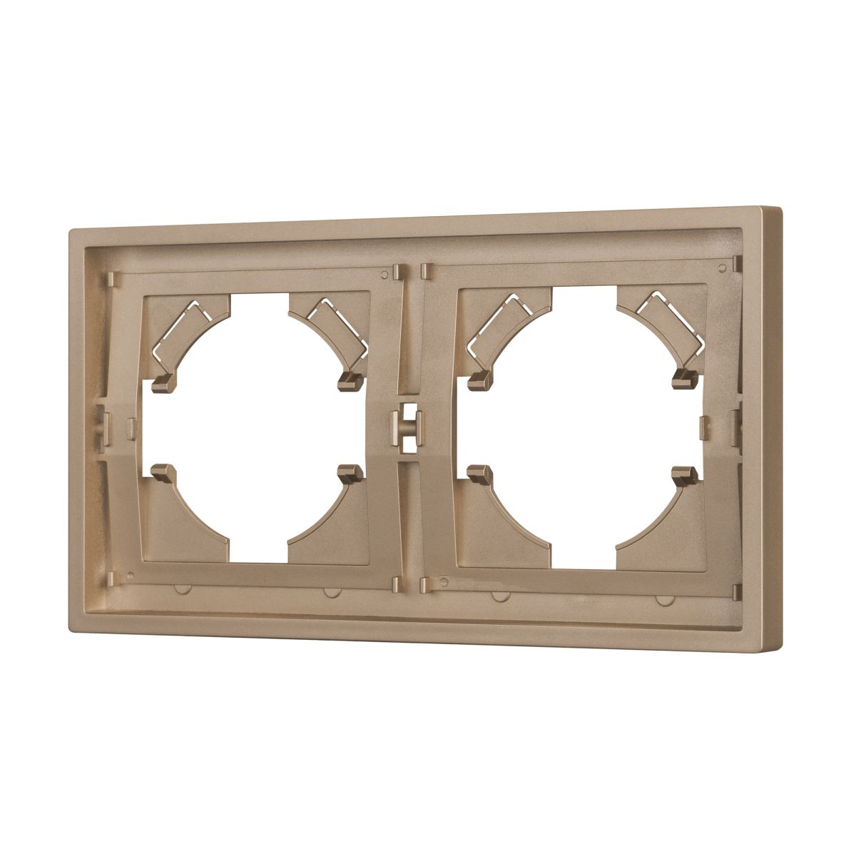 Рамка пластиковая на 2 поста Arlight FRM-TENDO-PL-2-GD 053842