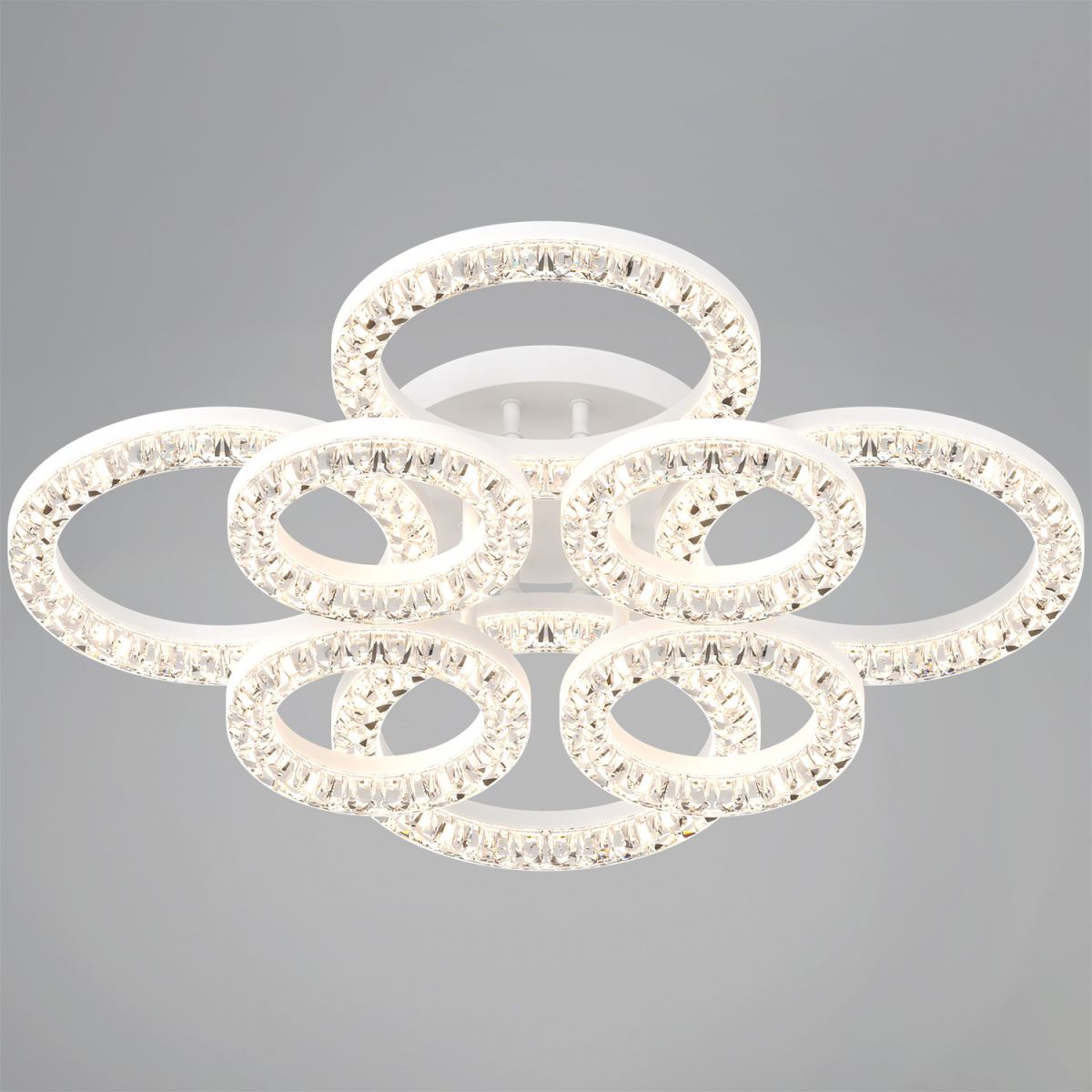 Потолочная люстра Reluce 09847-0.3-4+4A WH