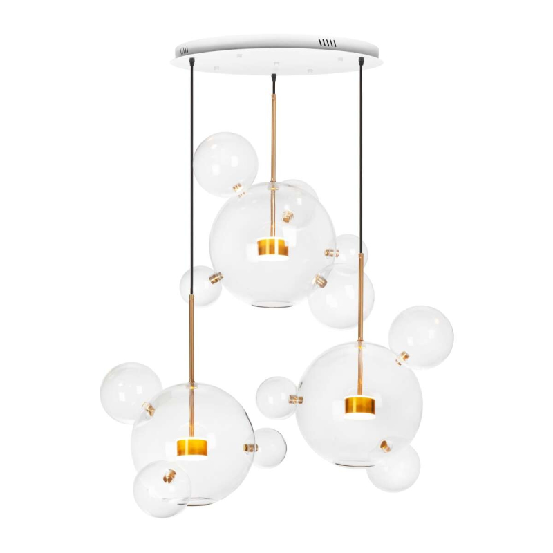 Подвесная люстра Loft IT Bolle 2027-D3 Подвесная люстра Loft IT Bolle 2027-D3