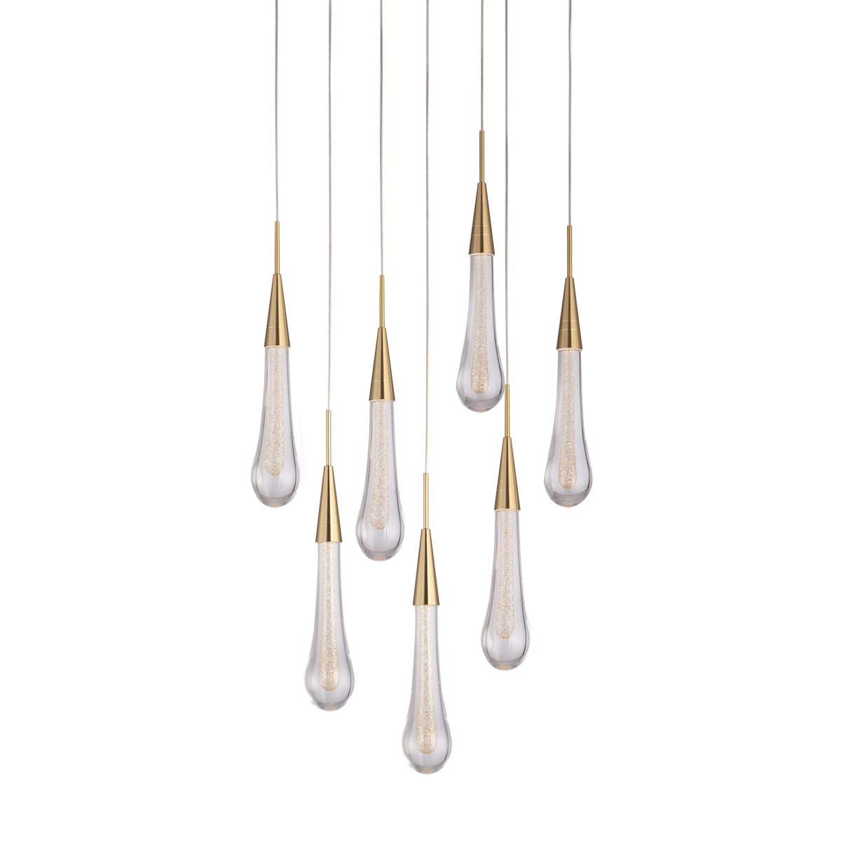 Подвесная люстра DeLight Collection Pour MD2060-7A br.brass Подвесная люстра DeLight Collection Pour MD2060-7A br.brass