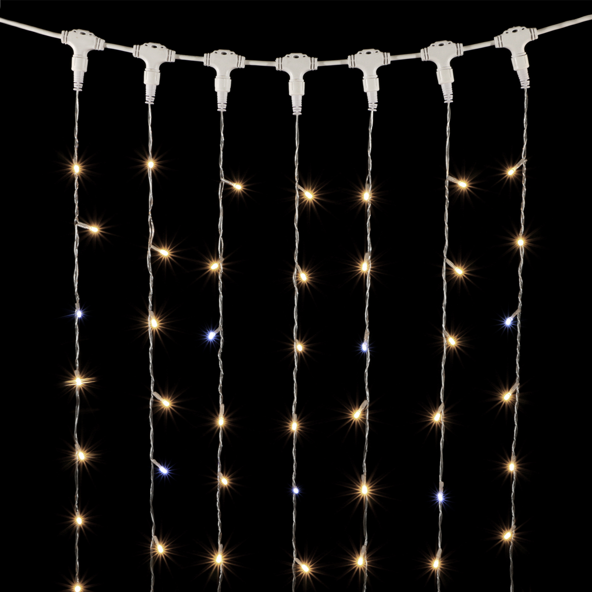 Гирлянда Занавес Laitcom (LTC) PCL402BLW-10-2WW