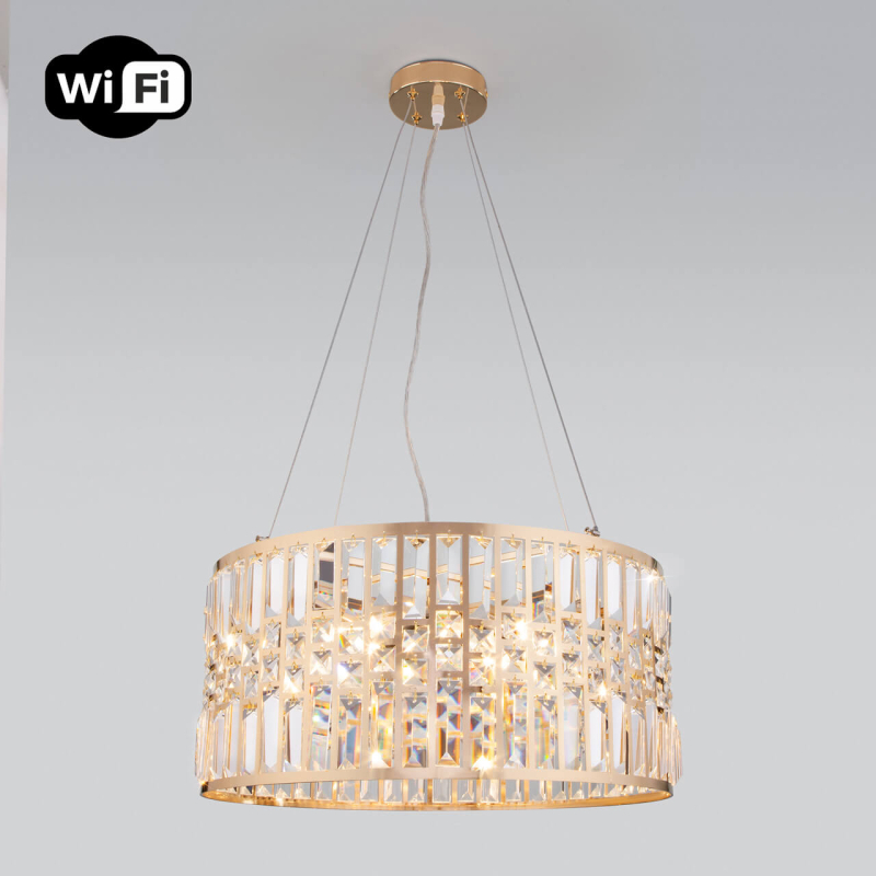 Подвесная люстра Eurosvet Lory 10125/5 золото/прозрачный хрусталь Strotskis Smart (10116/5) Подвесная люстра Eurosvet Lory 10125/5 золото/прозрачный хрусталь Strotskis Smart (10116/5)