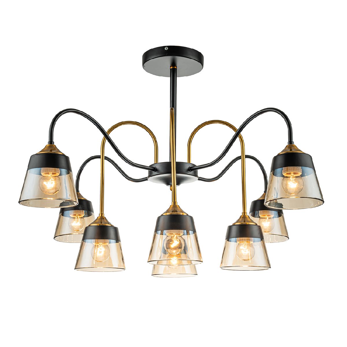 Люстра на штанге Escada Cobra 1147/8P Люстра на штанге Escada Cobra 1147/8P