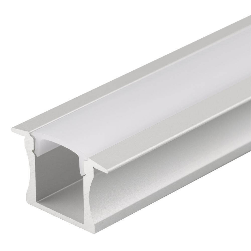 Профиль с экраном Arlight ALU-SLIM-H15-F-2000 ANOD+FROST 018243 Профиль с экраном Arlight ALU-SLIM-H15-F-2000 ANOD+FROST 018243