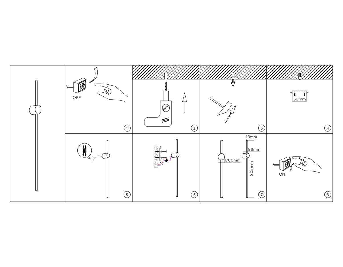 Настенный светильник Ambrella Light Comfort FL74785