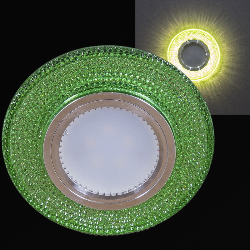 Встраиваемый светильник Reluce 14350-9.0-001LD MR16+LED3W LGN Встраиваемый светильник Reluce 14350-9.0-001LD MR16+LED3W LGN