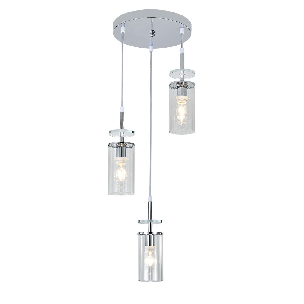 Подвесной светильник Escada Avolto 10191/3 Chrome Подвесной светильник Escada Avolto 10191/3 Chrome