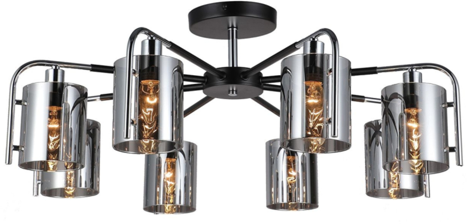 Люстра на штанге Escada Elegant 671/8P Chrome Люстра на штанге Escada Elegant 671/8P Chrome