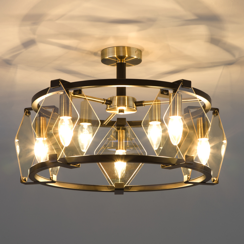 Потолочная люстра Eurosvet Aragon 60116/5 черный Потолочная люстра Eurosvet Aragon 60116/5 черный