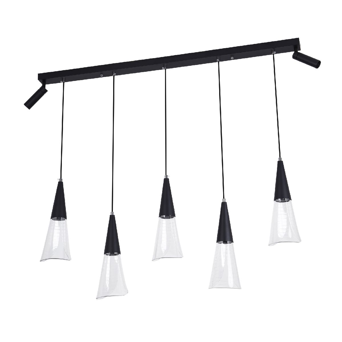 Подвесная люстра LED4U L7105-7 BK Подвесная люстра LED4U L7105-7 BK