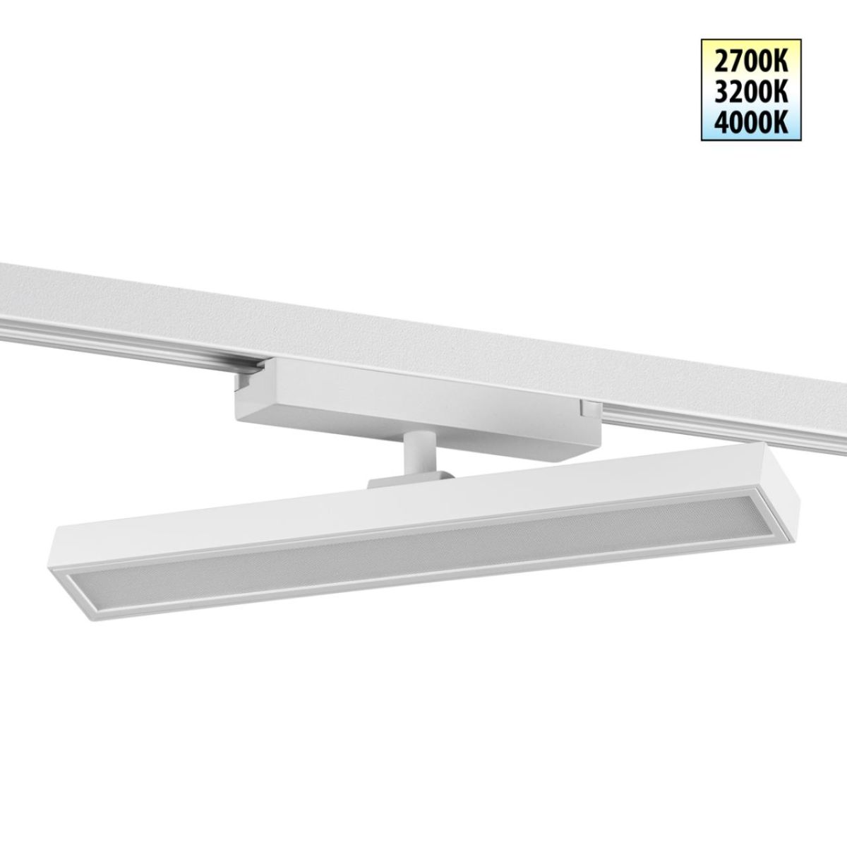 Трековый однофазный светильник с переключателем цв. температуры Novotech Port Stratus 359781