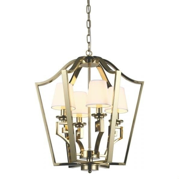 Подвесная люстра Delight Collection Presidential KM0701P-4 gold Подвесная люстра Delight Collection Presidential KM0701P-4 gold