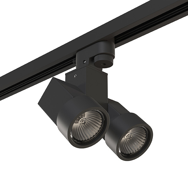 Трековый светильник Lightstar Track 1 black A1T051037 (592027+051037) Трековый светильник Lightstar Track 1 black A1T051037 (592027+051037)