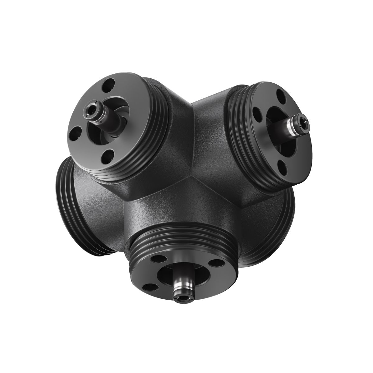 Пятиконечный коннектор без ввода питания Maytoni Shelf CA020L5C-B Пятиконечный коннектор без ввода питания Maytoni Shelf CA020L5C-B