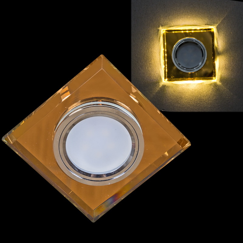 Встраиваемый светильник Reluce 16310-9.0-001LF MR16+LED3W TEA Встраиваемый светильник Reluce 16310-9.0-001LF MR16+LED3W TEA