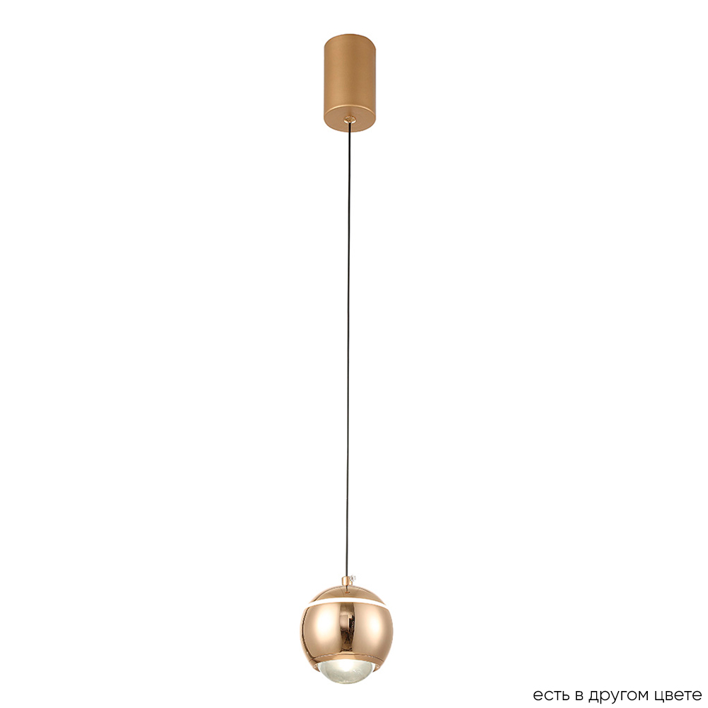 Подвесной светильник Crystal Lux CARO SP LED GOLD Подвесной светильник Crystal Lux CARO SP LED GOLD