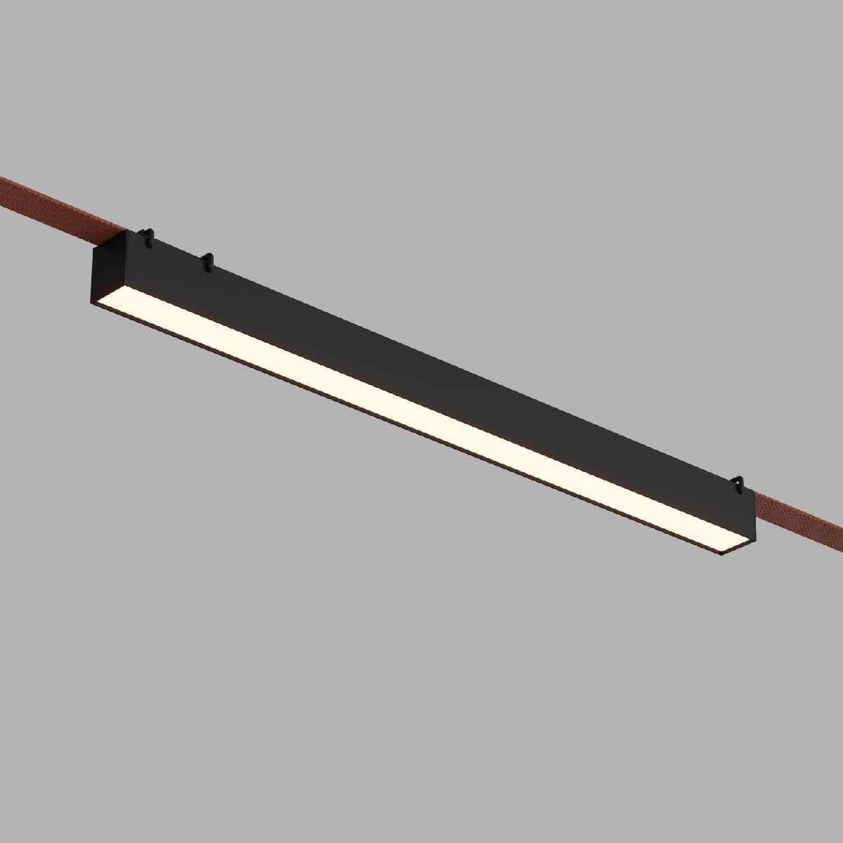 Трековый однофазный светильник Denkirs Belty Linear DK5577-BK Трековый однофазный светильник Denkirs Belty Linear DK5577-BK