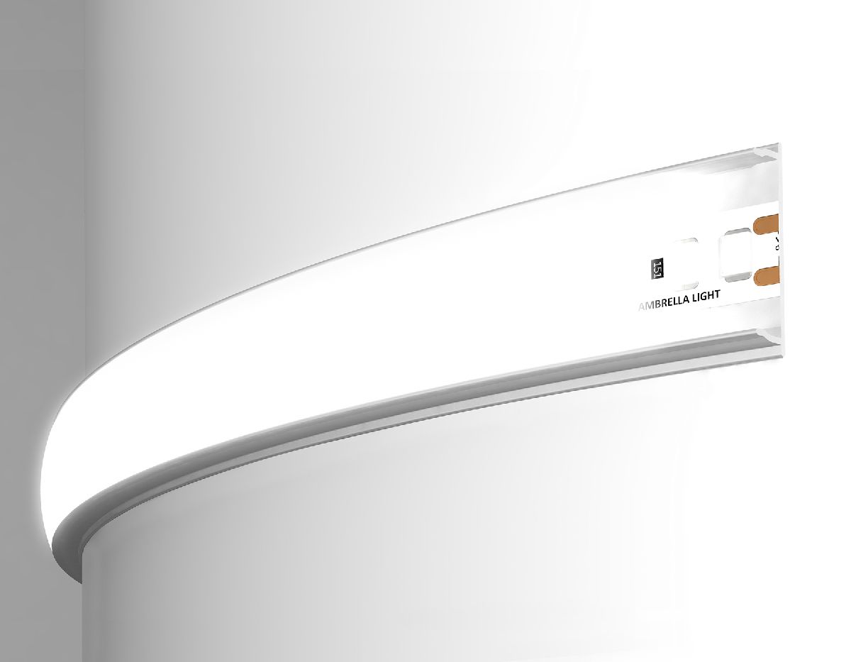 Алюминиевый накладной профиль Ambrella Light Alum Profile GP1600WH