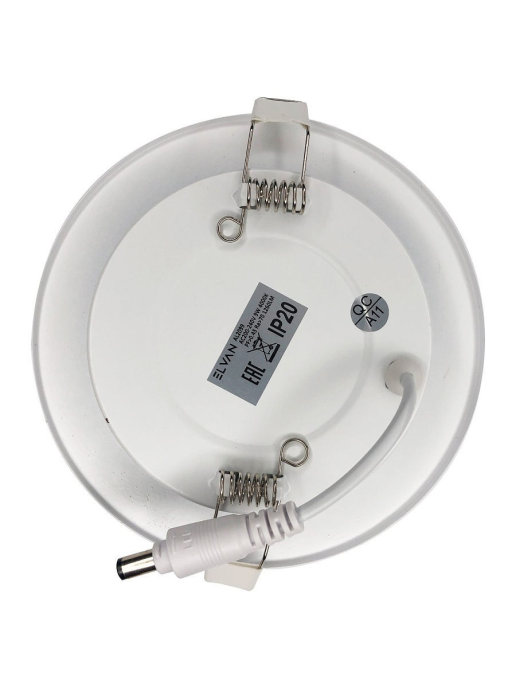 Встраиваемый светильник Elvan VLS-2099R-18W-NH-Wh