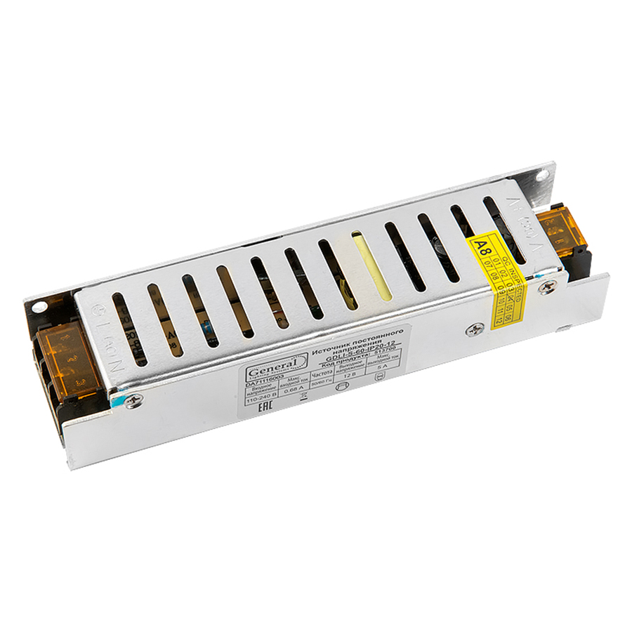Драйвер General GDLI-LB-60-IP20-24 519110 Драйвер General GDLI-LB-60-IP20-24 519110