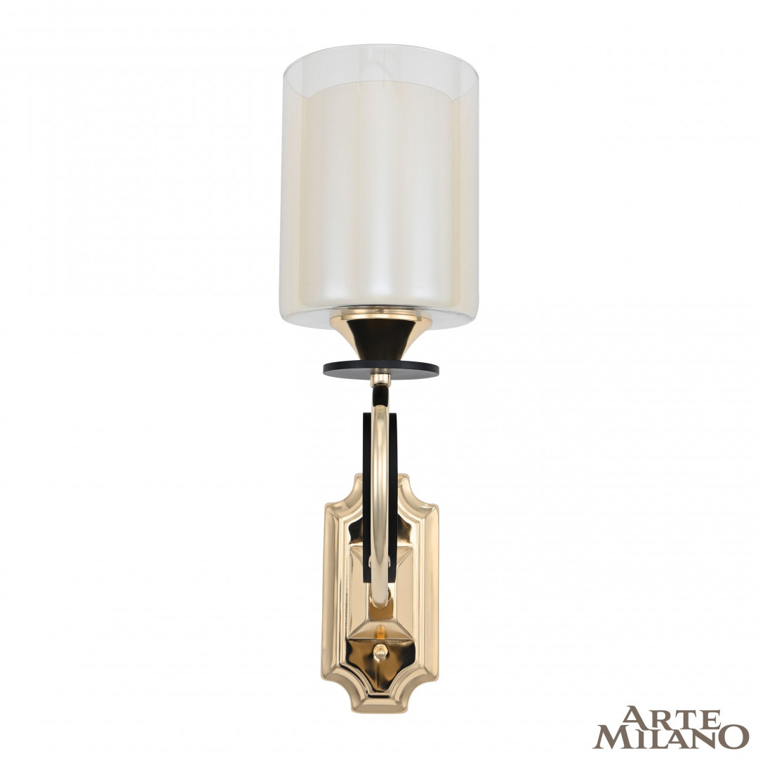 Бра Arte Milano Florentia-2237 302237/1W Bk/Gd Бра Arte Milano Florentia-2237 302237/1W Bk/Gd