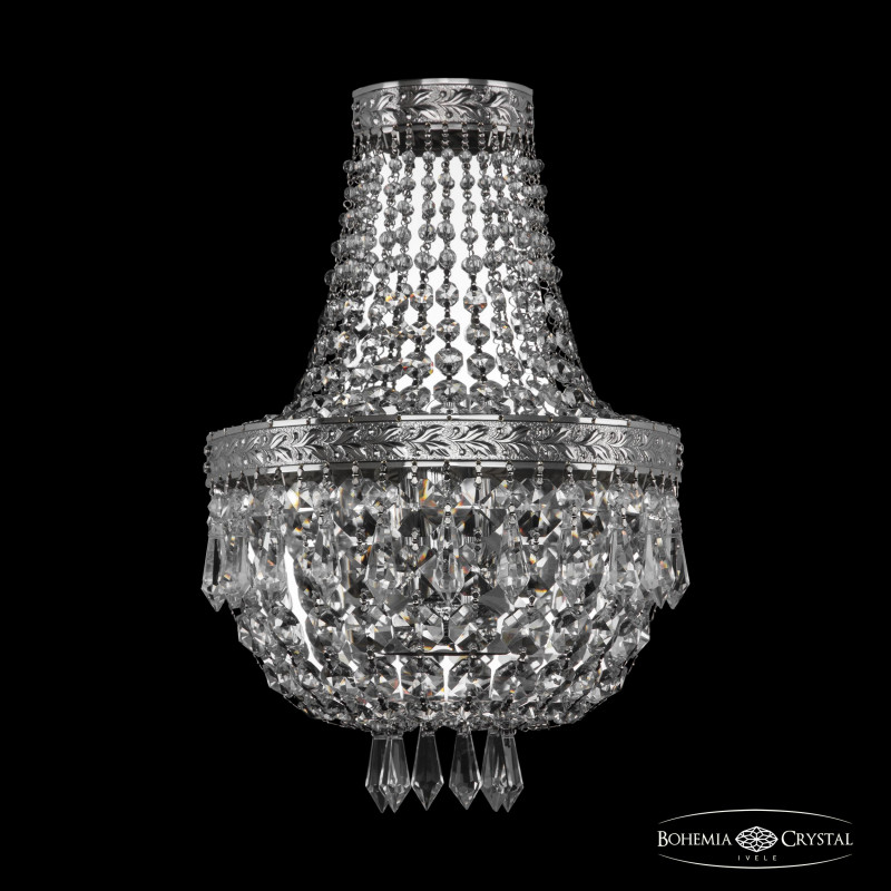Бра Bohemia Ivele Crystal 19271B/H1/20IV Ni Бра Bohemia Ivele Crystal 19271B/H1/20IV Ni