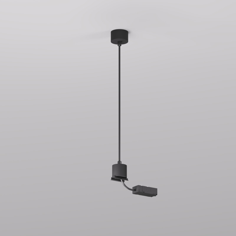 Подвод питания для подвесного монтажа трека Denkirs Smart Base TR2124-BK Подвод питания для подвесного монтажа трека Denkirs Smart Base TR2124-BK